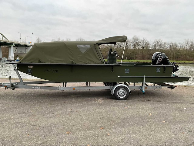 Arynboats model 700, 40hp mercury - afbeelding 11 van  22