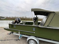 Arynboats model 700, 40hp mercury - afbeelding 1 van  22