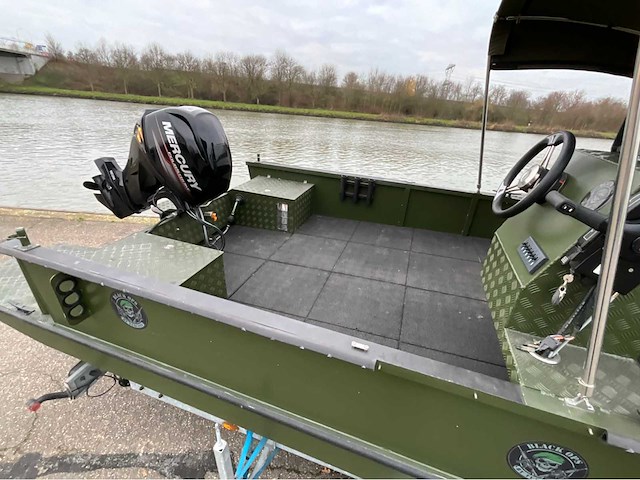 Arynboats model 700, 40hp mercury - afbeelding 12 van  22