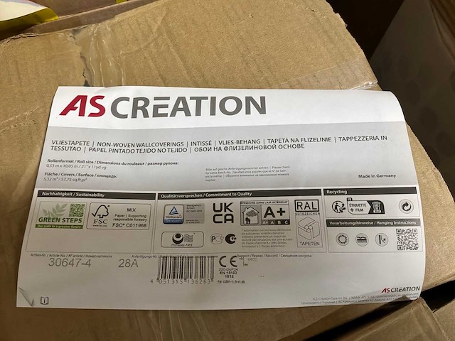 As creation vliesbehang (252x) - afbeelding 4 van  6
