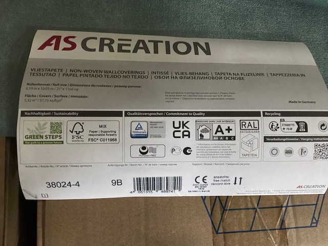 As creation vliesbehang (30x) - afbeelding 7 van  8