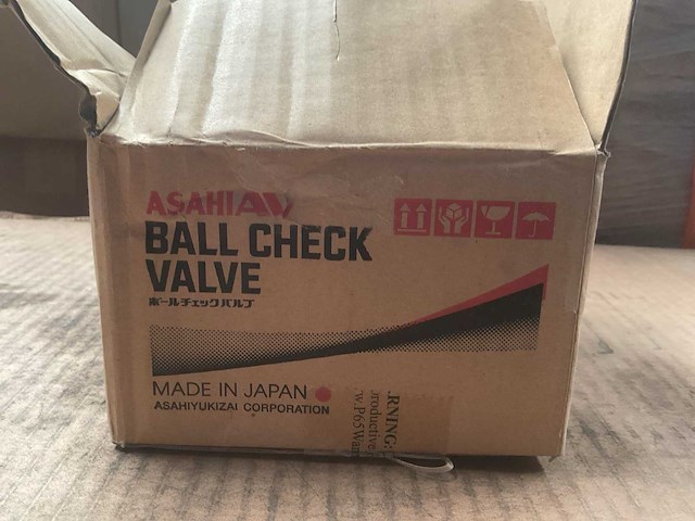 Asahi 1 1/2” ball check valve (3x) - afbeelding 5 van  6
