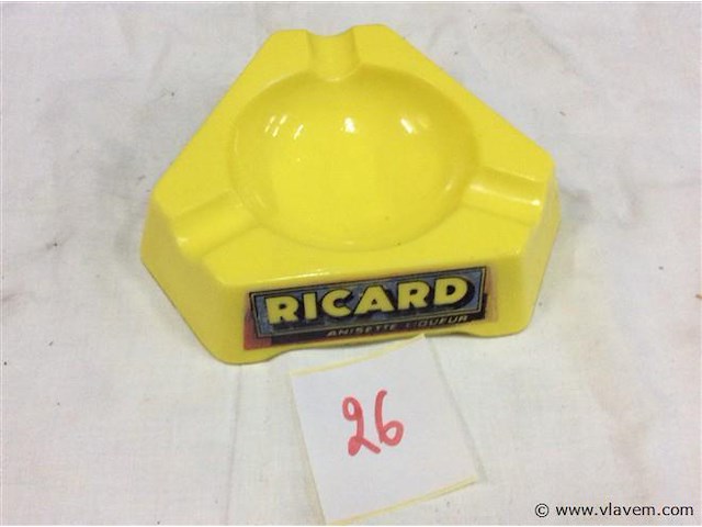 Asbak ricard - afbeelding 1 van  2