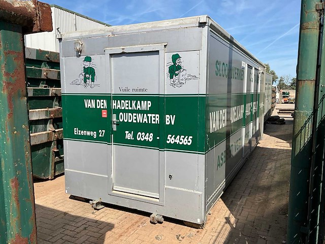 Asbest-decontaminatie haakarmcontainer - afbeelding 1 van  15