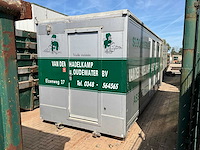 Asbest-decontaminatie haakarmcontainer
