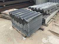 Asbestvrije golfplaat zwart circa 420m2 - afbeelding 3 van  7