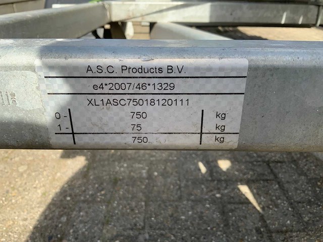 A.s.c. - car trailer - 2019 - afbeelding 6 van  14