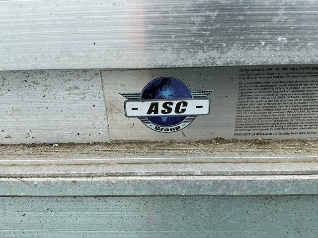 Asc aluminium loopbrug (12x) - afbeelding 6 van  12