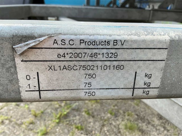 A.s.c. steiger aanhangwagen - afbeelding 2 van  10