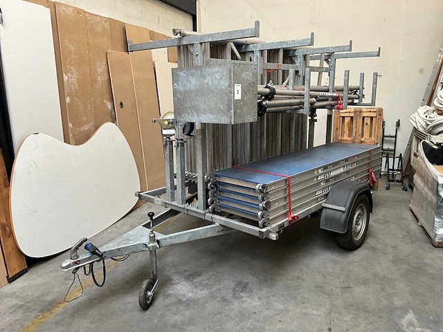 Asc steiger met aanhanger - afbeelding 1 van  11