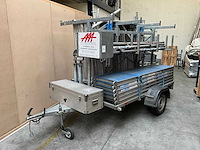 Asc steiger met aanhanger