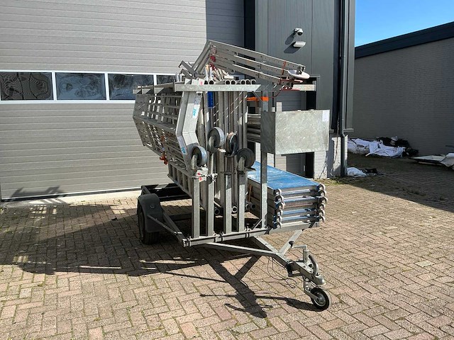 Asc steigeraanhanger met dakrandbeveiliging - afbeelding 1 van  13