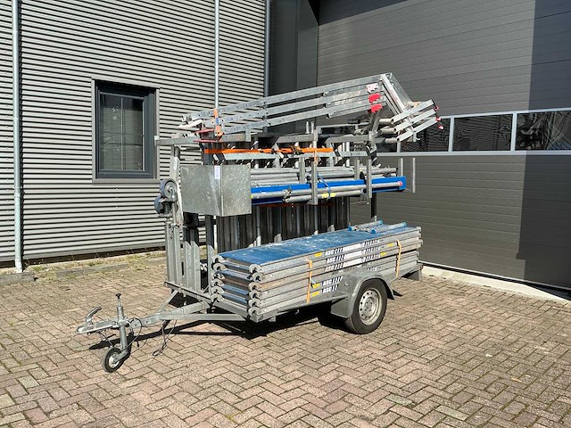 Asc steigeraanhanger met dakrandbeveiliging - afbeelding 7 van  13