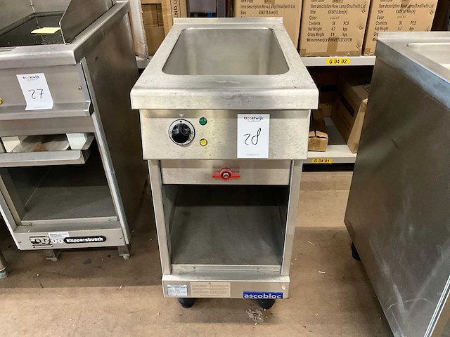 Ascobloc aew-250 bain-marie - afbeelding 2 van  4