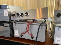 Ascobloc ief 224 integralline dubbele elektrische friteuse