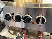 Ascobloc ief 224 integralline dubbele elektrische friteuse - afbeelding 2 van  6