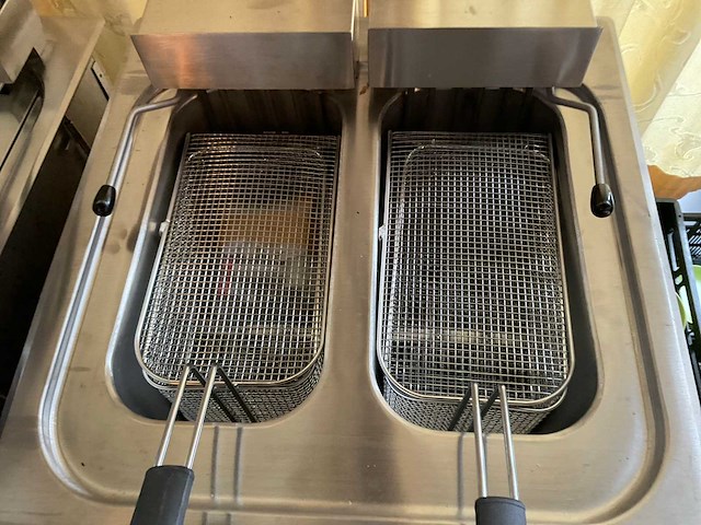 Ascobloc ief 224 integralline dubbele elektrische friteuse - afbeelding 5 van  6