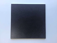Ascot - zwart - 25x25 cm - 11,25m2 - vloertegel