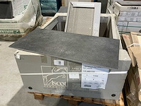 Ascot limewalk antracite 45x90 vloertegel 14m² - afbeelding 5 van  6