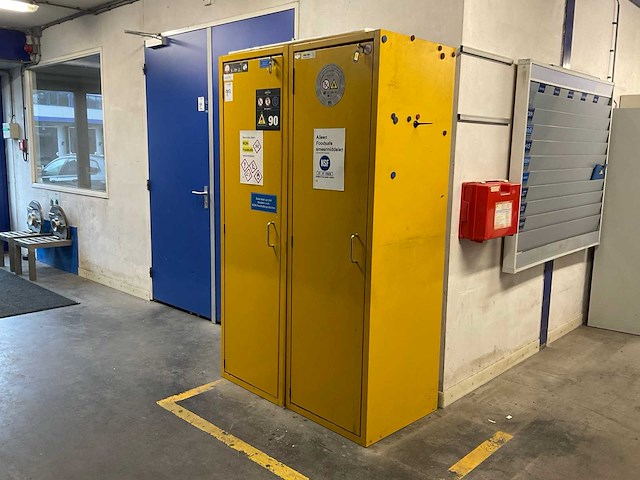 Asecos 90 veiligheidskast (2x) - afbeelding 1 van  7