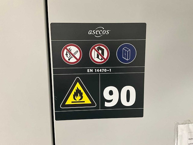Asecos veiligheidskast en14470-1 - afbeelding 3 van  4