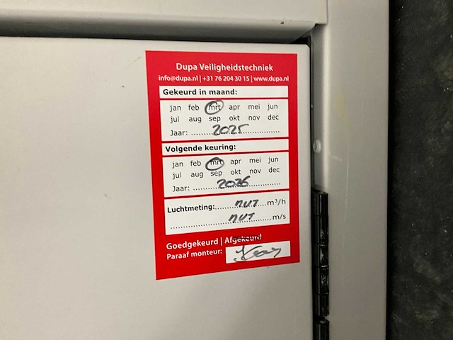 Asecos veiligheidskast en14470-1 - afbeelding 4 van  4