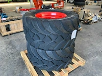 Asensso band met velg (2x)