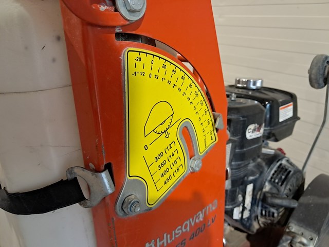 Asfalt-betonzaag 450mm benzine husqvarna, fs400, bouwjaar 2018 - afbeelding 20 van  20