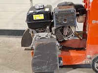 Asfalt-betonzaag 450mm benzine husqvarna, fs400, bouwjaar 2018 - afbeelding 3 van  11