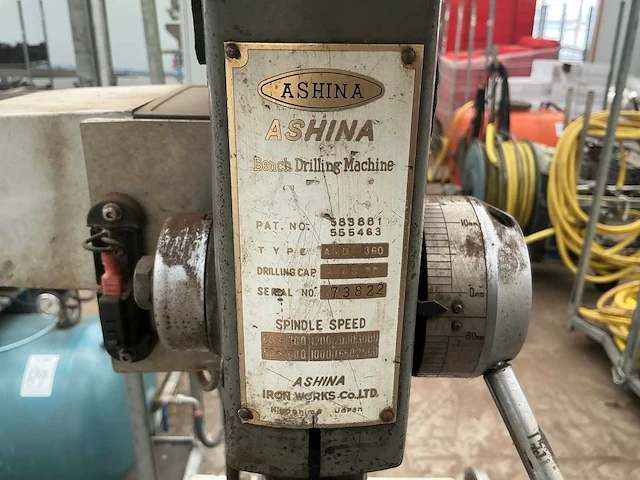 Ashina asd-360 tafelboormachine - afbeelding 4 van  12
