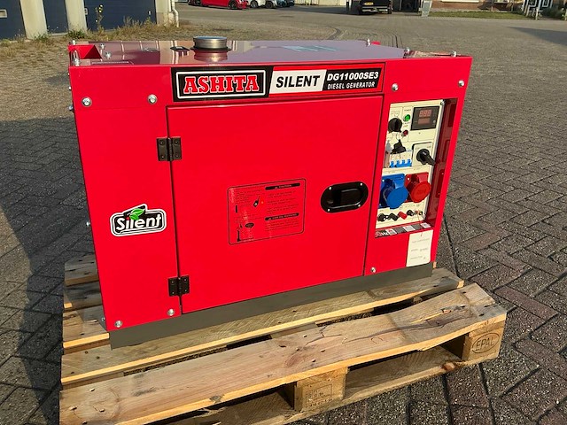 Ashita dg11000se3 stroomgenerator - afbeelding 1 van  8