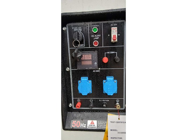 Ashita dg12000se stroomgenerator - afbeelding 5 van  7