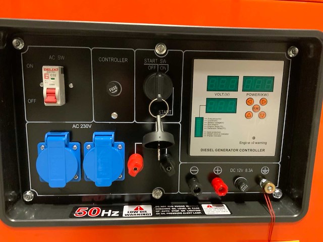 Ashita dg9500se diesel generator silent 6.5kw - afbeelding 9 van  13
