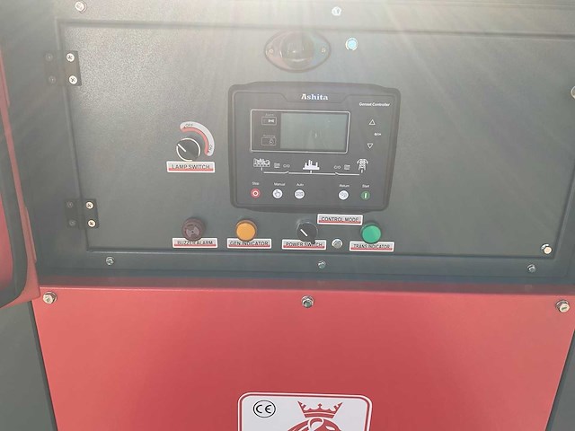 Ashita power ag3-80 rood stroomgenerator - afbeelding 1 van  11