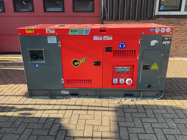 Ashita power ag3-80 rood stroomgenerator - afbeelding 1 van  8