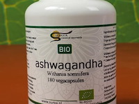 Ashwagandha-voedingssupplementen - 4 potjes á 180 vegacapsules - afbeelding 3 van  4