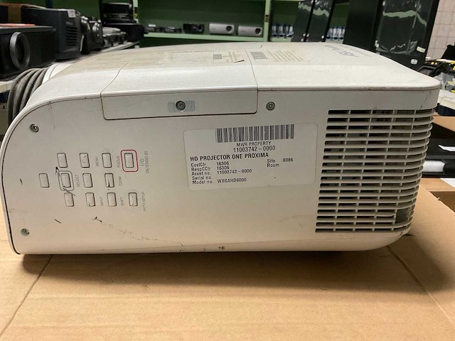 Ask proxima e1655w-a projector - afbeelding 3 van  5