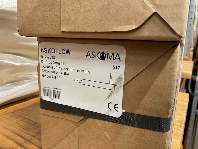 Askoma askoflow dle 530mm 1 1/2” doorstroomverwarmer (2x) - afbeelding 3 van  3