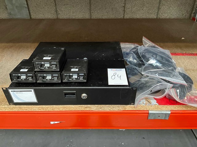 Asl bs 15 beltpack en 5 headsets (4x) - afbeelding 1 van  4