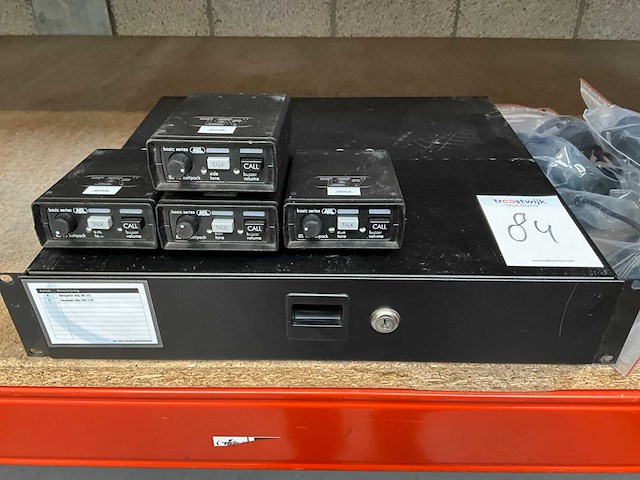 Asl bs 15 beltpack en 5 headsets (4x) - afbeelding 2 van  4