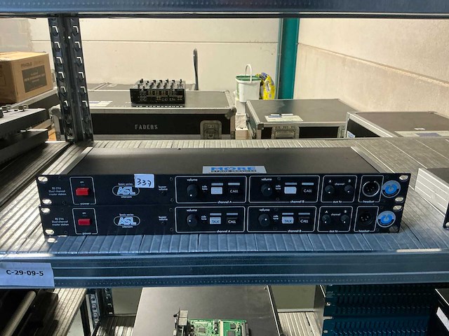 Asl bs216 intercom masterstation (2x) - afbeelding 1 van  3