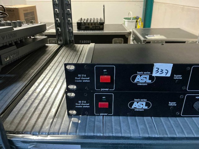 Asl bs216 intercom masterstation (2x) - afbeelding 2 van  3