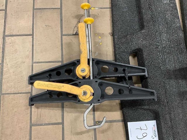 Aslon laddermat met rhino ladderklemsysteem (2x) - afbeelding 3 van  4