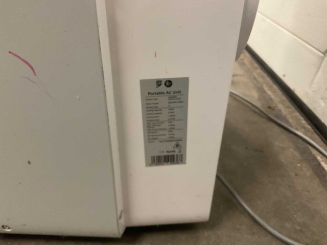 Aspen ax3008/1 mobiele airco - afbeelding 3 van  5