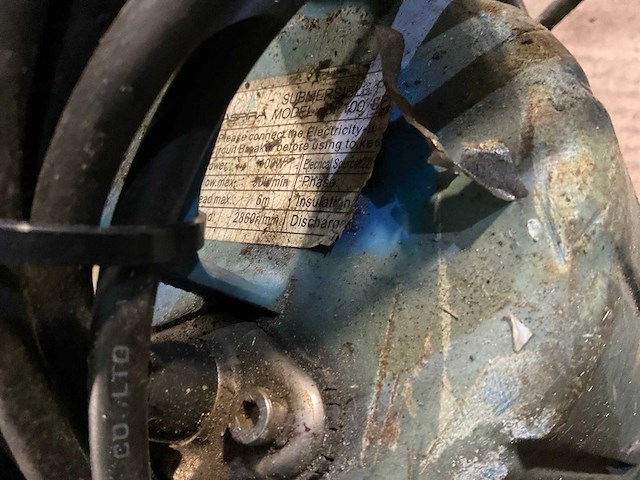 Aspira bp100/sp100f dompelpomp - afbeelding 2 van  4