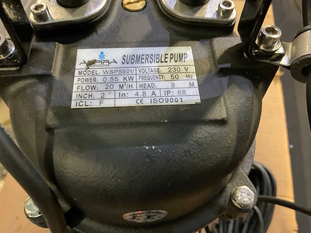 Aspira msp550v dompelpomp - afbeelding 3 van  3