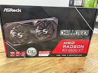 Asrock amd radeon rx 6600 xt videokaart - afbeelding 1 van  4