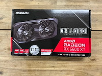 Asrock amd radeon rx 6600 xt videokaart - afbeelding 1 van  2