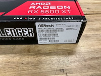 Asrock amd radeon rx 6600 xt videokaart - afbeelding 2 van  2
