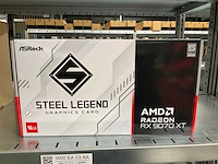 Asrock amd radeon rx 9070 xt videokaart - afbeelding 1 van  5